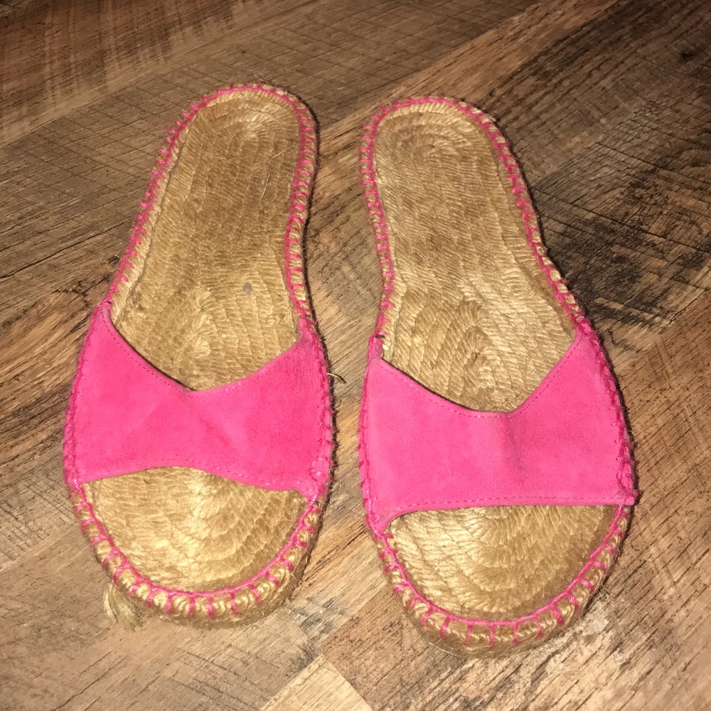 Pink Espadrille Sandals